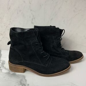 Women’s Steve Madden black suede boots
